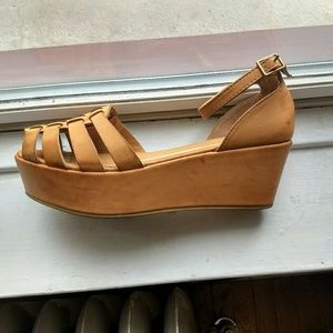 Funky Bamboo wedges